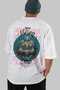 Thor Back Printed White Oversize T-Shirt Men Women Cotton Crew Neck T-Shirt - 6
