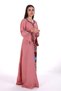 Women's embroidered wide jalabiya dress - 3