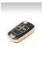 Luxury Opel Astra H Corsa D 2 Button Protection Key Case Black Gold Color 1st Quality - 3