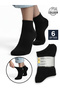 Cotton Socks Half Socks Flexible Sweat Absorbent 6 Pairs Unisex Cotton Socks Set - 3