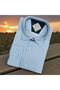 Slim Fit Striped Long Sleeve Men's Shirt - 3