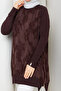 Women's Brush Patterned Silk Kupra Tunic - 5
