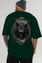 Viking Mythology 27 Back Printed Green Oversize T-Shirt Men Women Cotton Crewneck Tshirt - 6