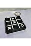Movable Xox Game Keychain - Stress-Relieving Fun Tic Tac Toe Brain Teaser - Bag and Key Ornament