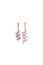 Murano Glass Bow Figure Pinterest Model Women's Earrings - 4