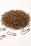 20 mm Bronze Color Safety Pins Pack of 1000 – Knitting Marker / Labeling Needle - 2
