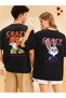Crazy Animal Lover Combination 2-Piece Oversize Unisex Couple T-Shirt Set