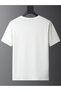 Lover's Combination Couple T-Shirt Captain Anchor Printed Oversize Unisex Couple Combination T-Shirt Set - 2