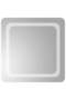 LED bathroom mirror, 50x50 cm - 2