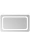 LED bathroom mirror, 70x40 cm - 2