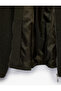 Stand Collar Long Sleeve Zippered Cashmere Jacket - 6