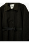 Oversized Cape Coat with Belt and Cashmere - 4