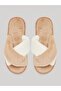 Fuzzy Criss Cross Bedroom Slippers - 5