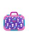 Kids Purple Pink Cat Patterned Stainless Steel Lunch Box 39206 - 5