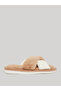 Fuzzy Criss Cross Bedroom Slippers
