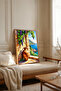 One Piece Wooden Framed Painting Tk3211