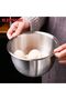 3pcs Mixing Bowl Set – Stainless Steel Nesting Bowls for Cooking | Baking Pot | Serving Bow - 7