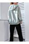 Women's Printed Sweatshirt - Sweatpants 2-Piece Set Oversized Fit 3 Yarns 71 - 2