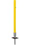 Plastic Target Stumps with Metal Spring Durable Practice Training Cricket Wicket Set - 2