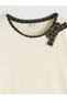 Bow Detail Girl's T-Shirt - 2