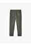 Regular Fit Viscose Blend Pocketed Fabric Trousers - 3