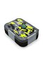 Kids Black Gray Camouflage Patterned Stainless Steel Lunch Box 39215 - 2