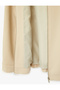 Regular Fit Long Sleeve Pocket Shirt Collar Zipper Bomber Jacket - 5