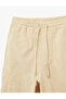 Cotton Pocketed Embroidered Waist Tie Shorts - 4