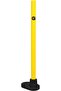Plastic Target Stumps with Rubber Base Durable Practice Training Cricket Wicket Set - 4