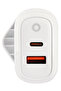 Terminator brand USB Wall Charger with 38W Fast Charging USB-A (QC3) & USB-C (PD)