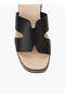 Women Platform Heel Slip-On Sandals - 5