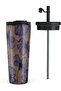 700ml Travel Mug with Flap & Straw Lid Combo – BPA-Free Stainless Steel, Triple-Layer Insula