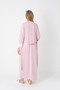 Maternity Nightgown Dressing Gown Set Lace Plus Size Powder Blue Ecru Pink m L XL XXL 3XL 4XL - 6