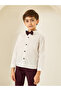 Boys Shirt with Waistcoat and Trousers with Bow Set - 3