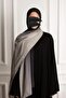 Gradient Soft Shawl - Black - 3