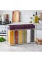 Spice Rack Set with Stand, Spice Storage Set with Perforated Lid, Spice Storage, Spice Box