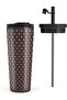 700ml Travel Mug with Flap & Straw Lid Combo – BPA-Free Stainless Steel