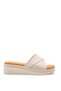 Women's Beige Orthopedic Soft Sole Anatomical Comfortable Daily Slippers - 2