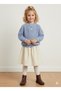 Girl's Crew Neck Thessaloniki Knit Sweater (Ages 2-13)