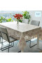 Tablecloth with Pvc Lace Appearance, Easy to Clean, Non-Slip, Liquid-Proof, Without Holes. - 3