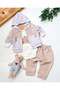 Large Birth Set (Hospital Release, Shoulder and Backpack, Chickpea Swaddle with Snaps) - 4