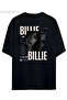 Pandorica's Billie Eilish Back and Front Printed Design Unisex Cotton T-Shirt
