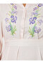 Plus Size Pink Floral Print Maxi Dress - 4
