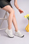 Ljn-604 Thick Sole Stone-Laced Sports Shoes - 4