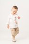 Baby Boy & Child Long Sleeve Stylish Shirt and Pants Set - 4