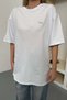 Women's 100% Cotton T-Shirt with Filkete Accessories White - 26Y 26508 - 2