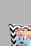 Cushion Cover 45X45 cm Teddy Bear Patterned – Babyface Fabric with White Piping and Hidden Zipper - 5