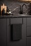 Black Towel Rack Hanging Towel Shelf Cabinet Door Towel Hanger - 4