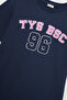 Girl Navy Blue Dress - 6