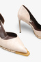 Pergy Women's Heeled Shoes - Beige - 5